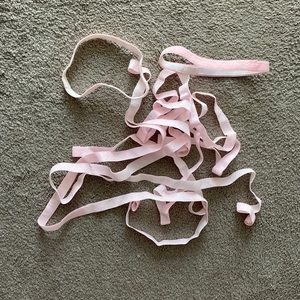 iheartraves glitter pink leg wraps